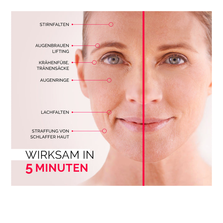 Instant Ageback Anti Aging Creme gegen Augenringe Tränensäcke Soforteffekt Faltencreme