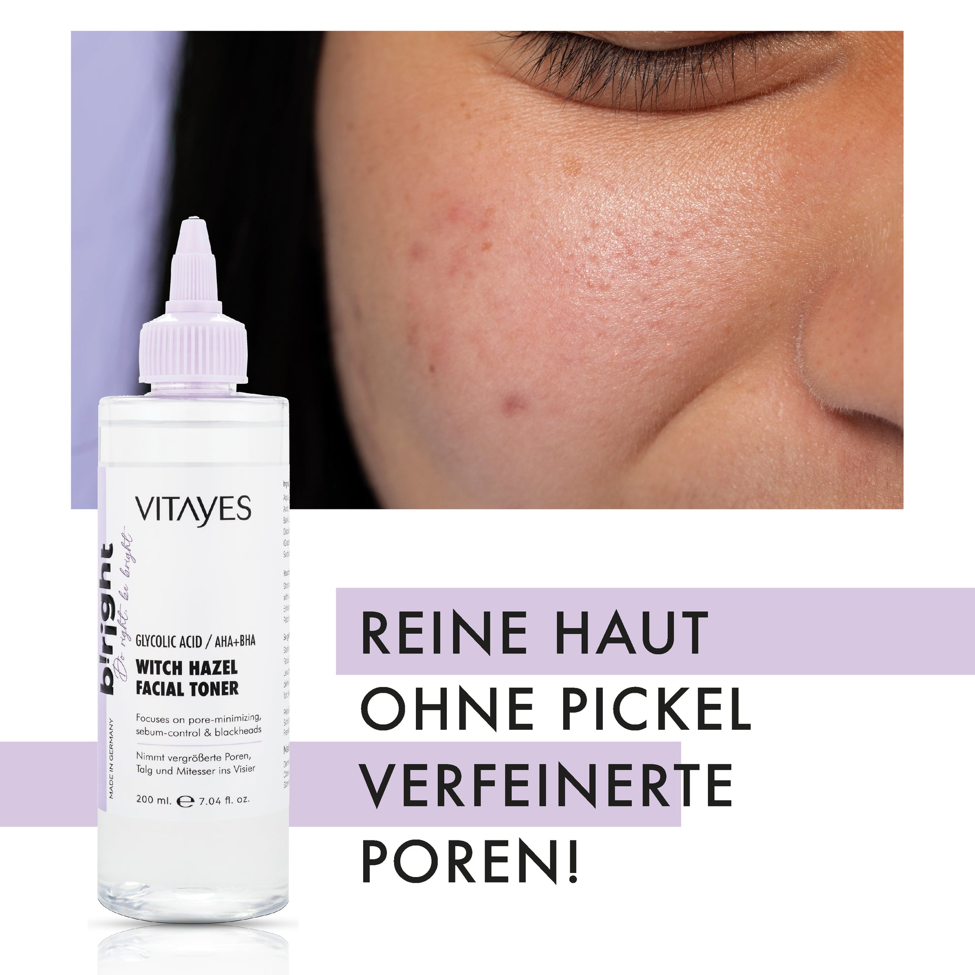 Gesichtswasser & AHA/BHA Tiefenreinigendes Porenverfeinerndes 150 ml